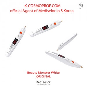 Beauty Monster White ORIGINAL MEDISELOR Plasma Pen - Non-surgical blepharoplasty device S. Korea 